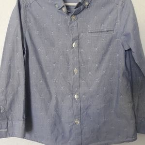 ⭐5 for$30 H&M Boys Button down shirt